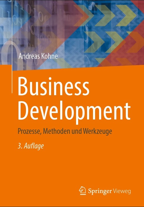 Buch Cover - Business Development - Prozesse - Methoden und Werkzeuge 3. Auflage Dr. Andreas Kohne