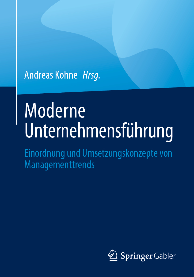 Cover - Dr. Andreas Kohne - Moderne Unternehmensführung 2024